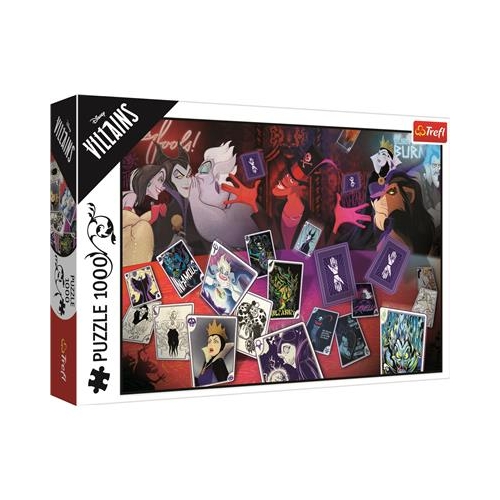 Puzzle TREFL 1000 Disney Villains Dobra passa-26222