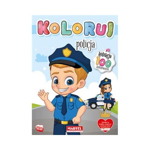 Kolekcja Koloruj - Policja Martel-26906