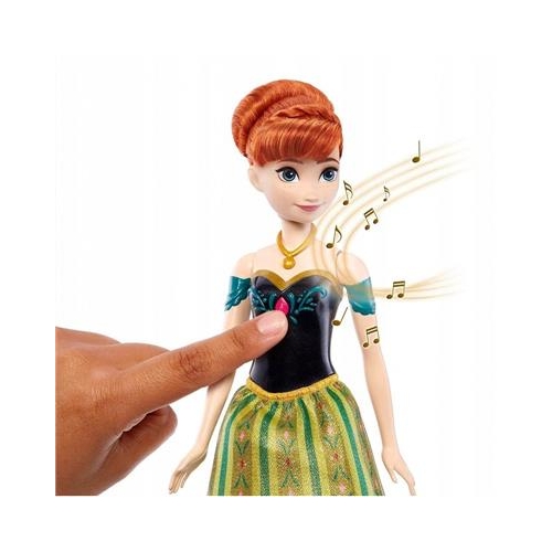 Lalka Mattel Kraina Lodu Frozen Śpiewająca Anna -29054