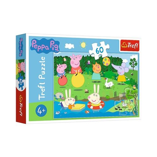 Puzzle TREFL 60 Peppa Wakacyjna zabawa