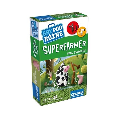 Gra Granna Superfarmer Seria Podróżna