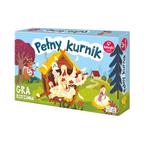 Gra rodzinna Kukuryku Pełny kurnik-23156