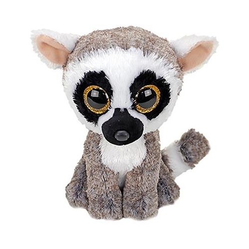 Maskotka Beanie Boos 15cm Lemur Linus