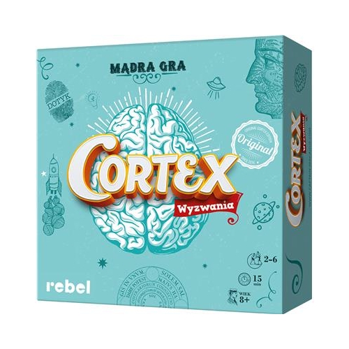 Gra Rebel Cortex Wyzwania (błękitny)