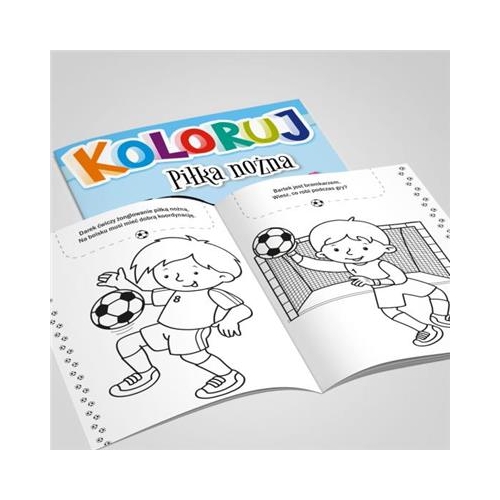 Kolorowanka Kolekcja Koloruj - Piłka nożna-30167