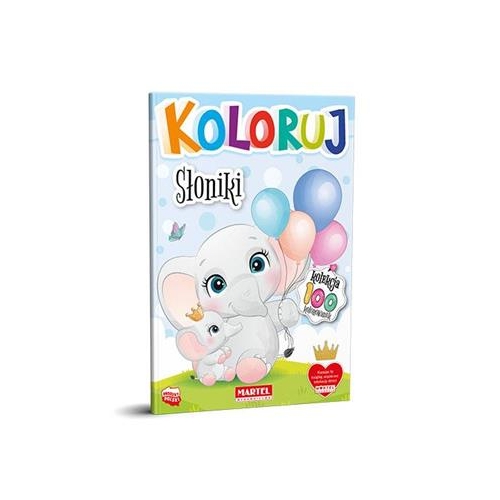 Kolorowanka Kolekcja Koloruj - Słoniki