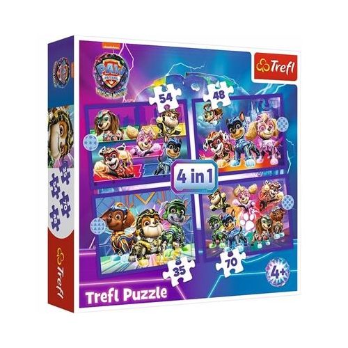 Puzzle TREFL 4w1 Psi Patrol