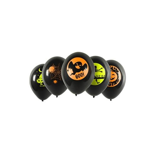 Balony 5szt Halloween czarne-31703