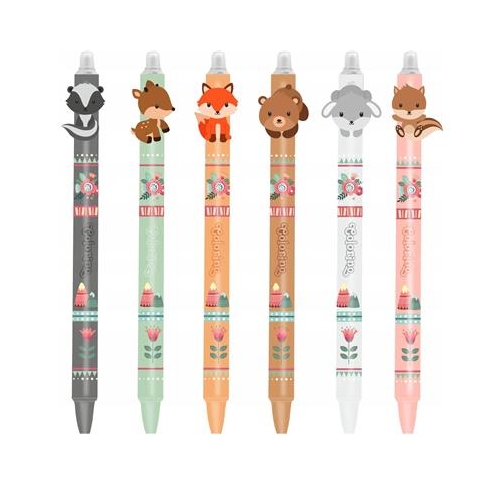 Długopis wymazywalny Colorino Little Foxes -34349