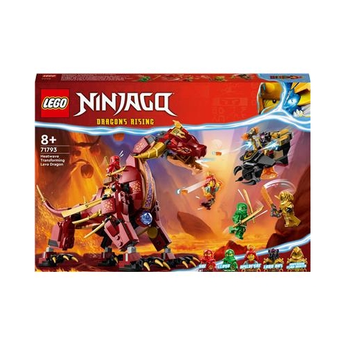 LEGO® 71793 Ninjago - Lawowy smok zmieniający się