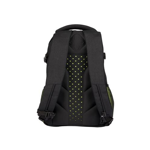 Plecak młodzieżowy MyBag My Choice czarny limonka-35419