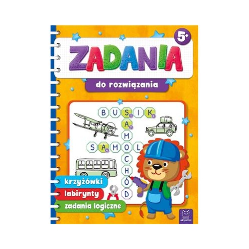 Zadania do rozwiązania. Krzyżówki, labirynty 5+