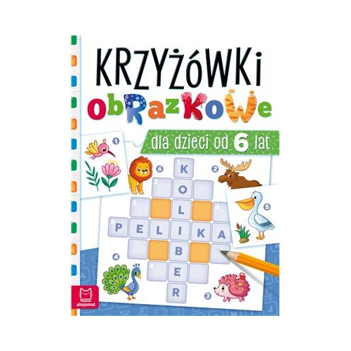 Krzyżówki obrazkowe dla dzieci od 6 lat