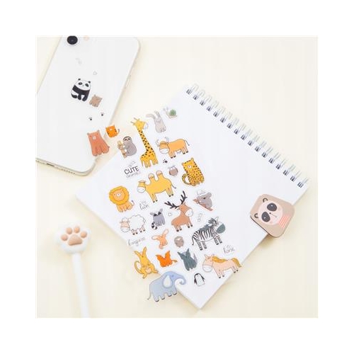 Naklejki MESHU Cute Animals 37szt. -35700