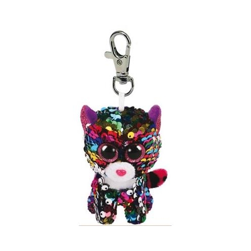 Maskotka brelok Beanie Boos Lampart Dotty Cekinowy