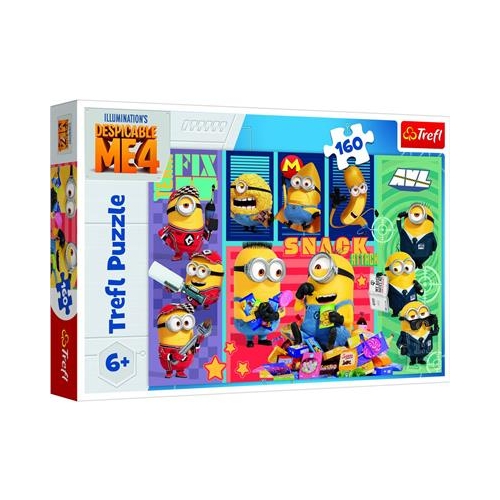 Puzzle TREFL 160 Minionki radość