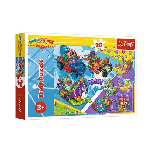 Puzzle TREFL 30 Drużyna Szpiegów Super Things