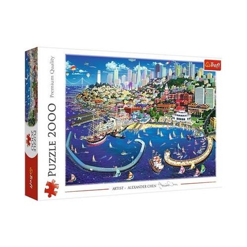 Puzzle TREFL 2000 Zatoka San Francisco