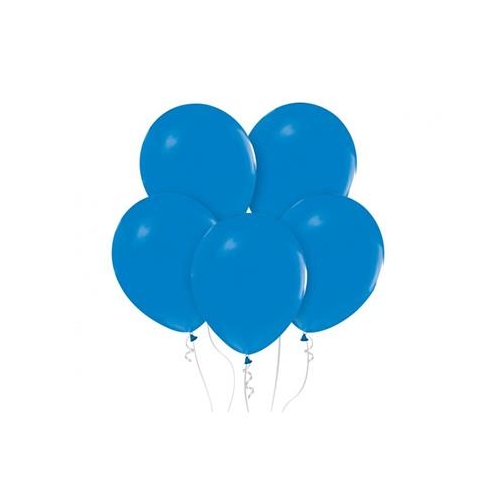 Balony gumowe 12" 30cm 10szt. Niebieskie