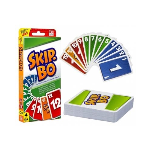 Gra karciana Mattel Skip-Bo