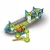 Klocki Geomag Mechanics gravity RE Race Track-36206