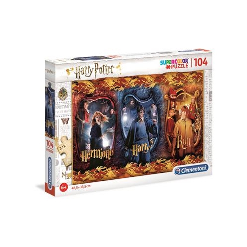 Puzzle Clementoni 104el. Harry Potter Hermiona Ron