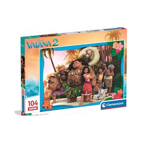 Puzzle Clementoni 104el. Super Kolor Vaiana 2