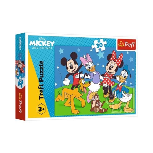 Puzzle TREFL 30 Mysie sprawy Myszka Miki