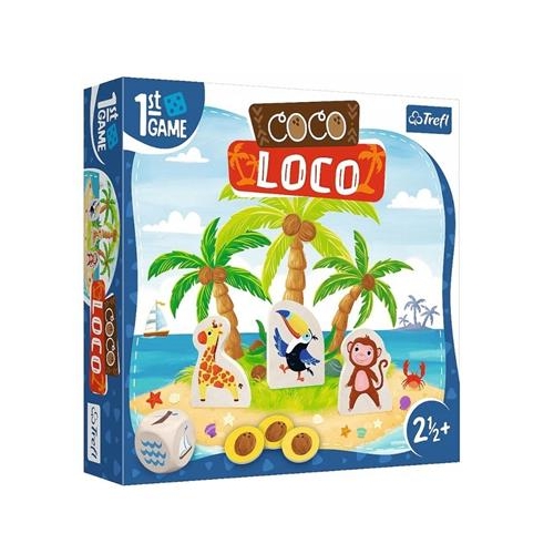 Gra planszowa TREFL Coco Loco 2,5+