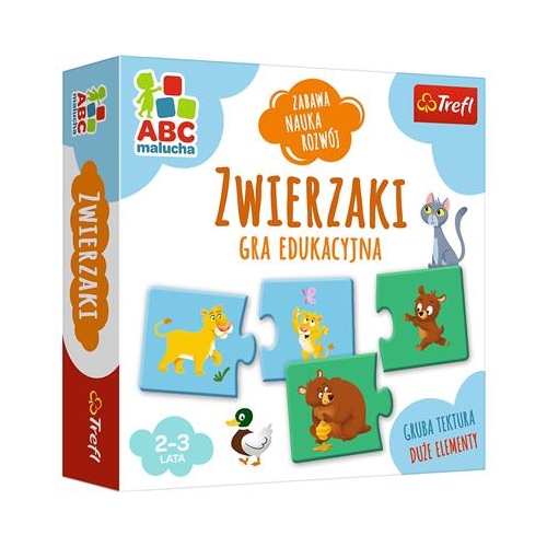 * Układanka edukacyjna TREFL ABC Zwierzaki-22640