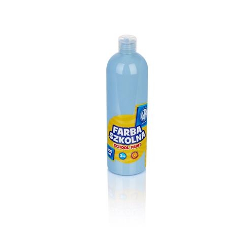 * Farba plakatowa szkolna 500ml Błękitna 261867-14258