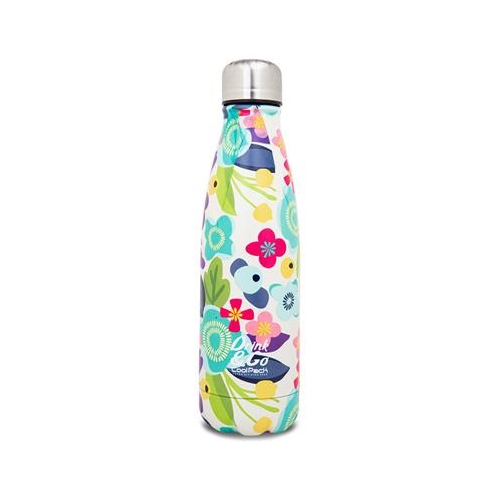 Bidon metalowy termos Coolpack 500ml Flower me