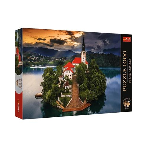 Puzzle TREFL Premium 1000 Jezioro Bled, Słowenia