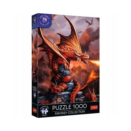 Puzzle TREFL Premium 1000 Ognisty smok