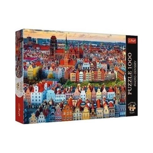 Puzzle TREFL Premium 1000 Widok na Gdańsk