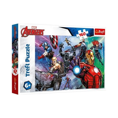 Puzzle TREFL 160 Avengers Zawsze gotowi bohaterowi