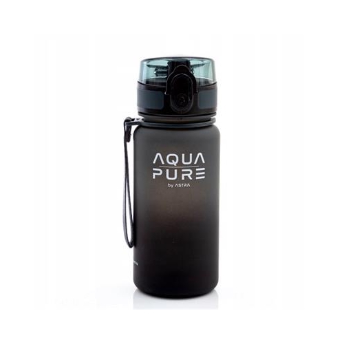 Bidon AQUA PURE by ASTRA 400ml - grey/black