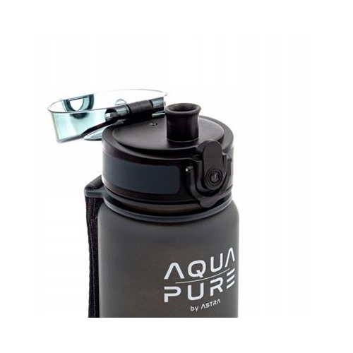 Bidon AQUA PURE by ASTRA 400ml - grey/black-37639