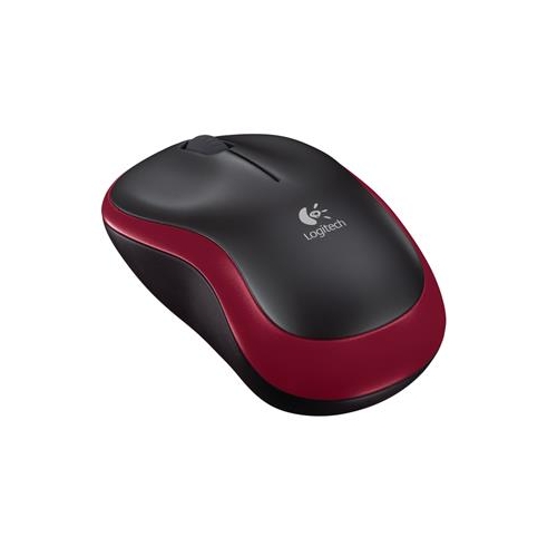 Mysz optyczna bezprzewodowa Logitech M185 czerwona